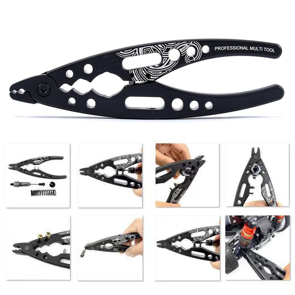 M3/M4/M5 Lock Nuts Props Adapter 2204 Motor Bullet Cap Quick Cap / Propeller Removal Tool Motor Grip Plier RC FPV Racing Drone - RCDrone