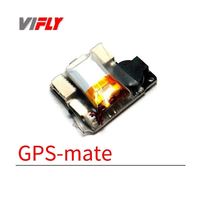 VIFLY GPS-Mate Exclusive Power Source for Drone GPS - to Prevent VTX Over-Heating with Lost Drone Alarm Buzzer for RC FPV Drone