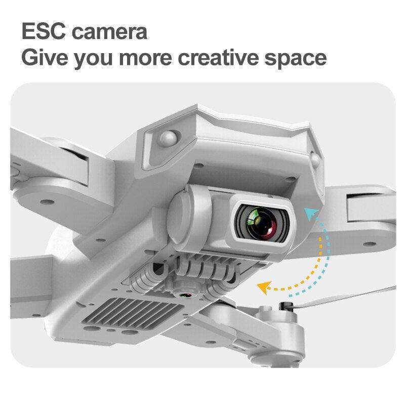 S608 Pro GPS Drone - 4k Profesional 6K HD Dual Camera Aerial Photography Brushless Foldable Quadcopter RC Distance 3KM Professional Camera Drone - RCDrone