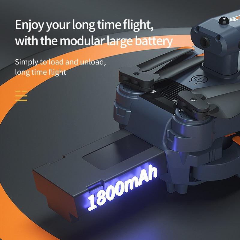 JJRC H106 Drone - 4K Professional Dual Camera 6CH Foldable Drone Obstacle Avoidance Helicopter Toy Kids RC Toys RC Quadcopter - RCDrone