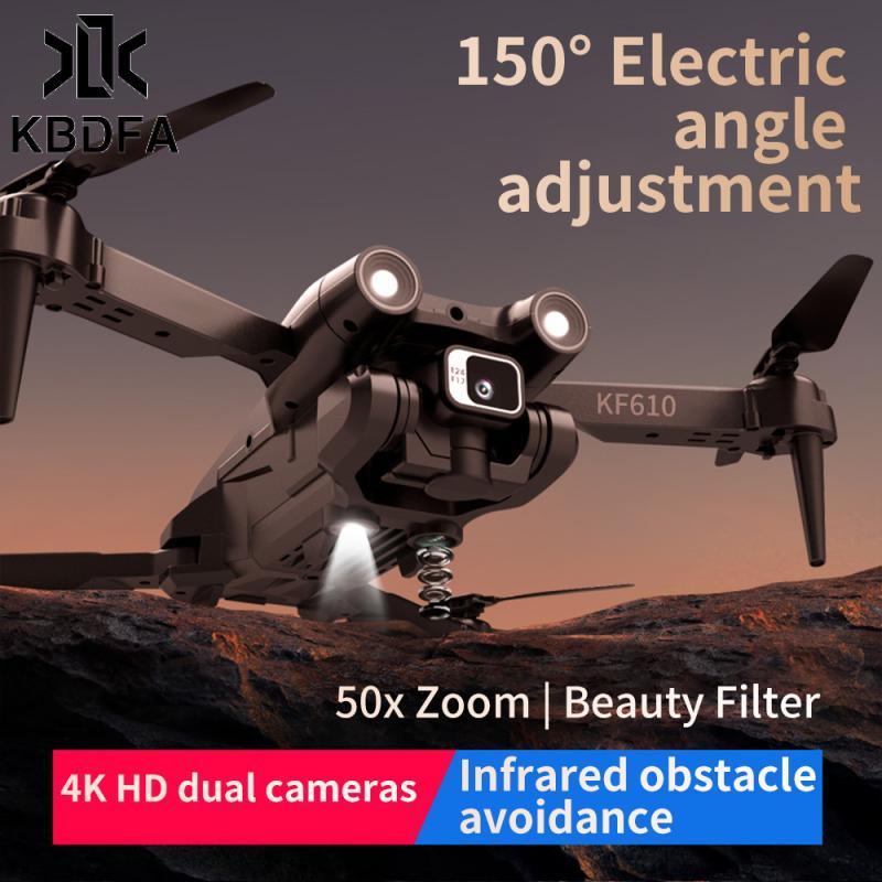 KF610 Drone - 4K Obstacle Avoidance Drone Dual-Camera Folding Quadcopter Toy Gift Gifts - RCDrone