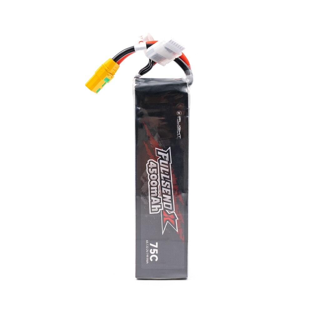 iFlight FULLSEND X 4500mAh Battery - 6S 22.2V 75C Lipo FPV Battery with XT90H connector for FPV - RCDrone