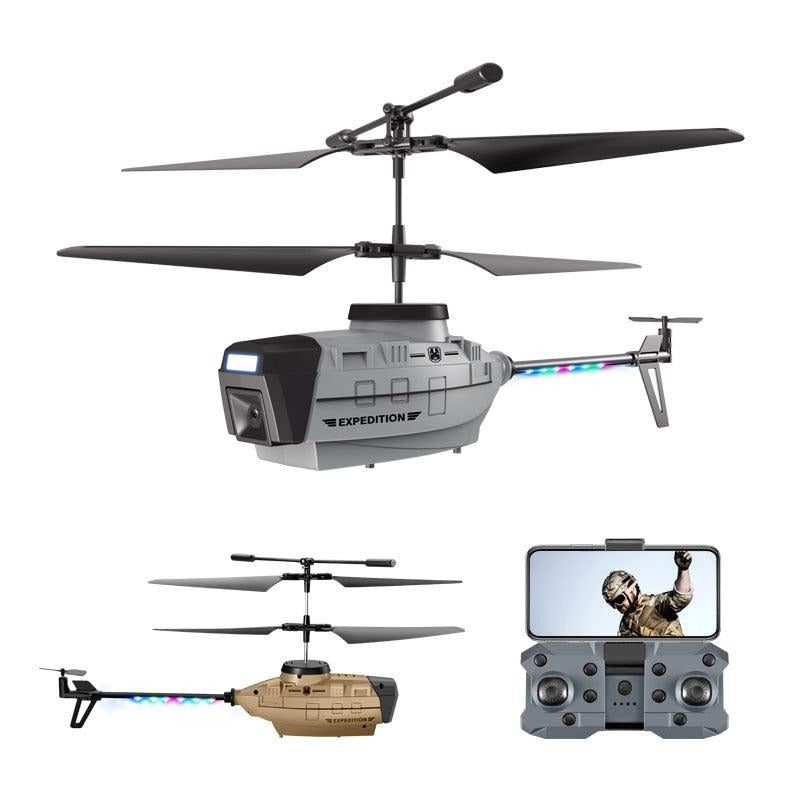 Mini Drone hélicoptère Rc 6Ch avec caméra Hd 8K, Wifi, FPV, avion, jouets  pour garçons, enfants et adultes