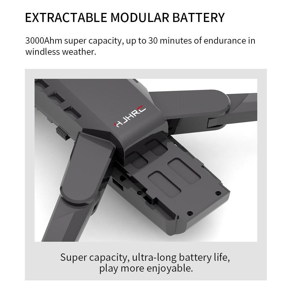 HJ40 Drone - GPS 4K HD Dual HD Camera RC Distance 2KM Professional Aerial Photography Brushless Motor Foldable Quadcopter Professional Camera Drone - RCDrone