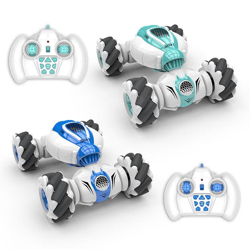 Samll RC Stunt Car Remote Control Watch Gesture Sensor Electric Toy RC Drift Car 2.4GHz 4WD Rotation Gift for Kids Boys Birthday - RCDrone