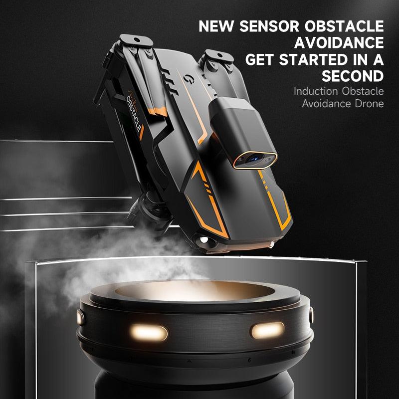 S91 Drone - Professional Dual 4K Camera Foldable RC Quadcopter Dron FPV 5G WIFI Obstacle Avoidance Remote Control Helicopter Toy - RCDrone