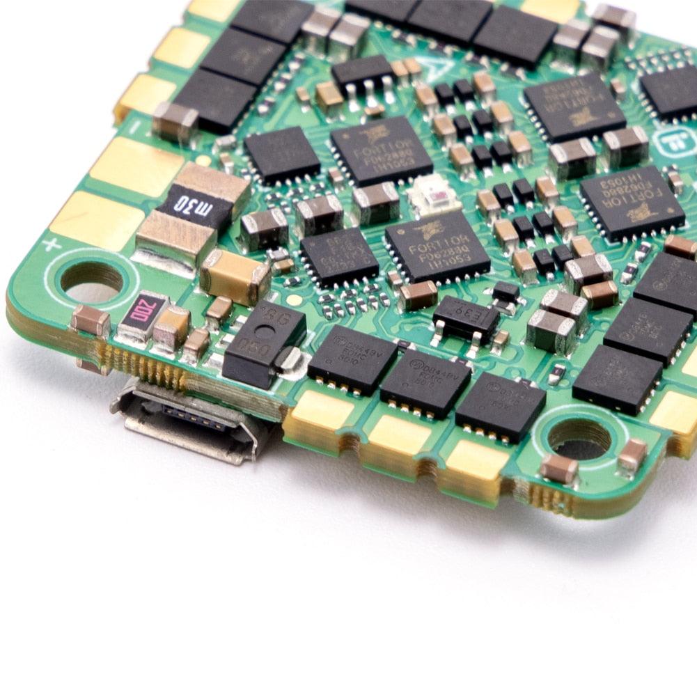 iFlight BLITZ Whoop F7 2-6S 55A AIO Board - Flight Controller/ESC with 25.5*25.5mm Mounting pattern for FPV drone - RCDrone