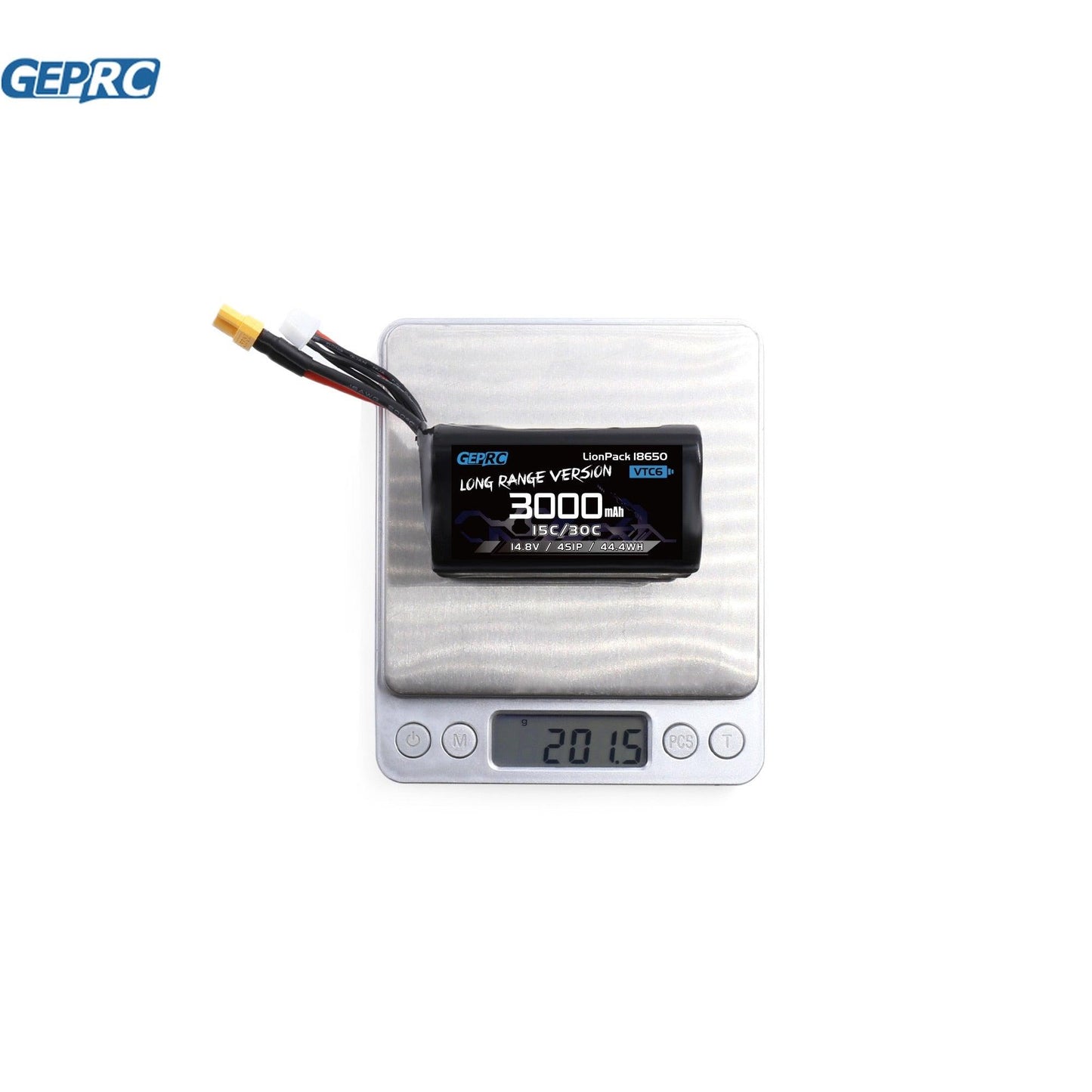 GEPRC 3000mAh Batteries - VTC6 18650 4S1P Battery With XT30 XT60 Plug Suitable For Crocodile Baby4 For RC FPV Quadcopter Freestyle Drone FPV Battery - RCDrone