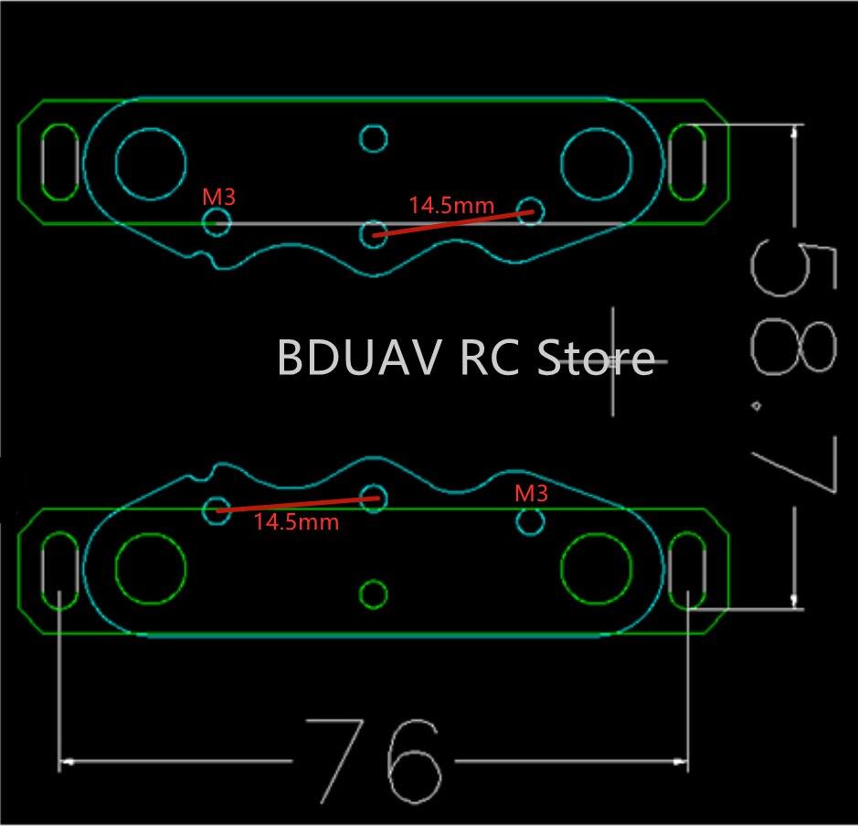 5L 8L brushless water pump Shock plate / mount for Agricultural spraying drone - RCDrone