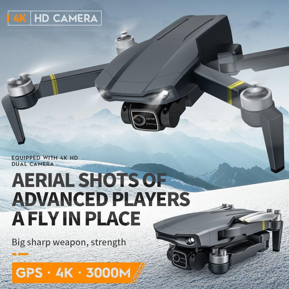 WYFA X3 Drone - GPS 6K HD EIS OAS Dual Camera Profesional Brushless Rc Anti-Shake Photography Foldable obstacle Drones For Gift Toy Professional Camera Drone - RCDrone