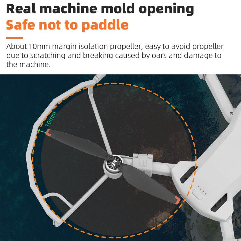 Drone Propeller Guard for DJI Mini 3 /MINI 3 Pro - Quick Release Wing Fan Protective Cover Propellers Protector Drone Accessories - RCDrone