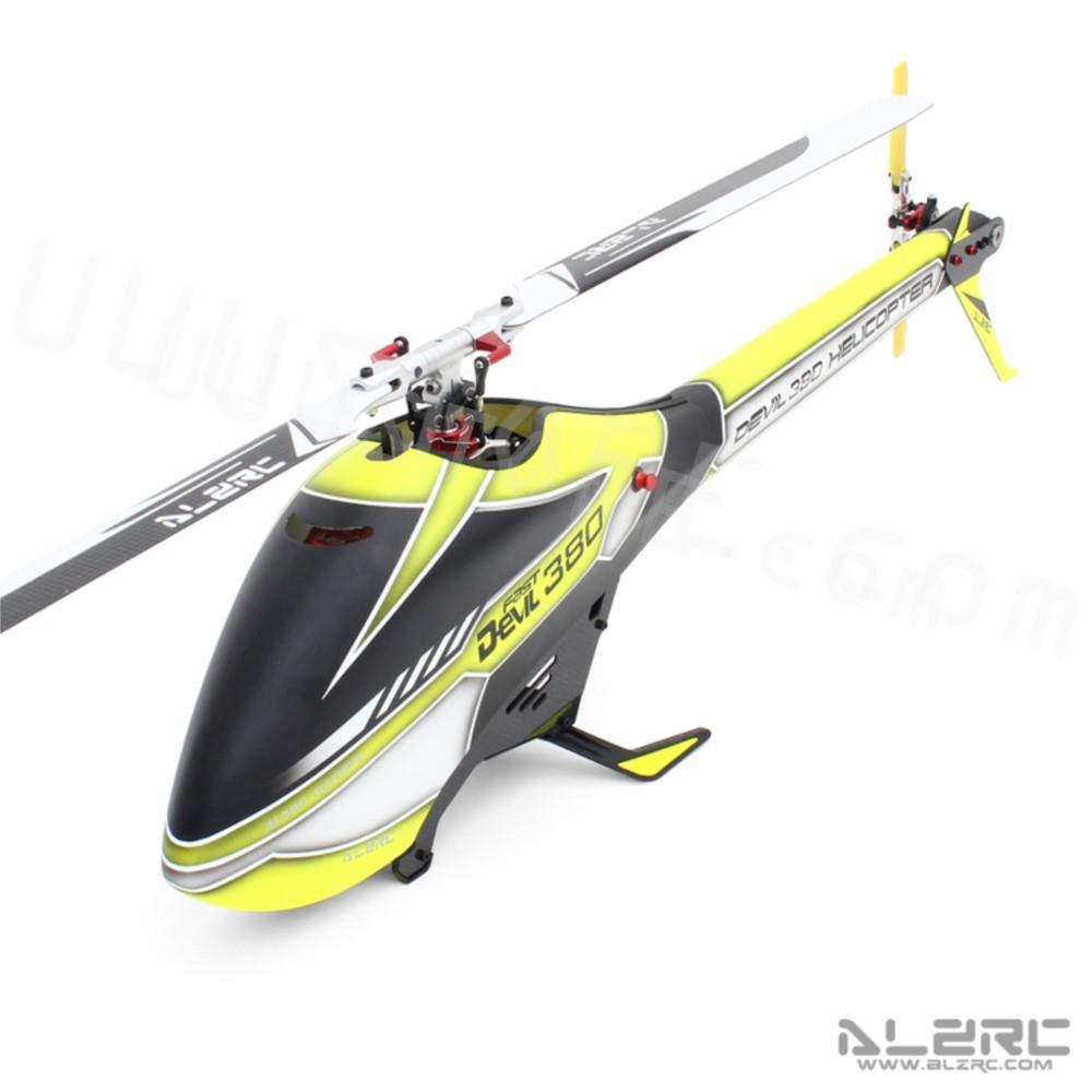2023 New ALZRC Devil 380 Fast FBL 3D Flying RC Helicopter Super Combo With Motor ESC Servo Gyro RC Model toys - RCDrone