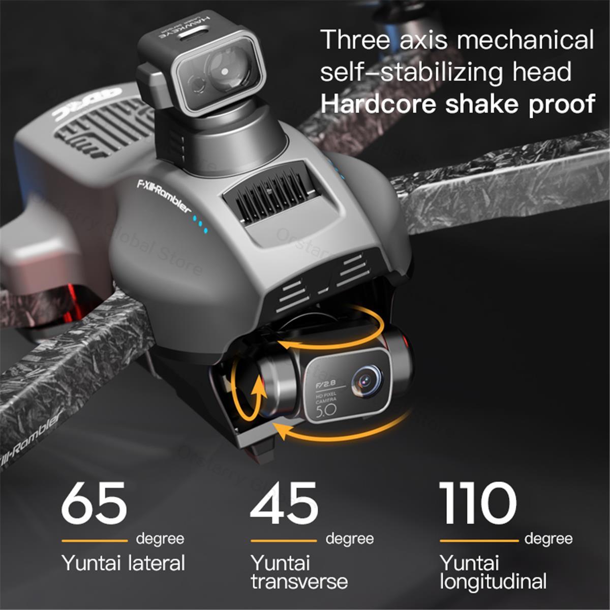 NEW F13 Professional Drone 8K HD Camera 3Axis Gimbal Eis Anti Shake With GPS Repeater Brushless Motor Quadcopter RC Helicopter Toys Professional Camera Drone - RCDrone