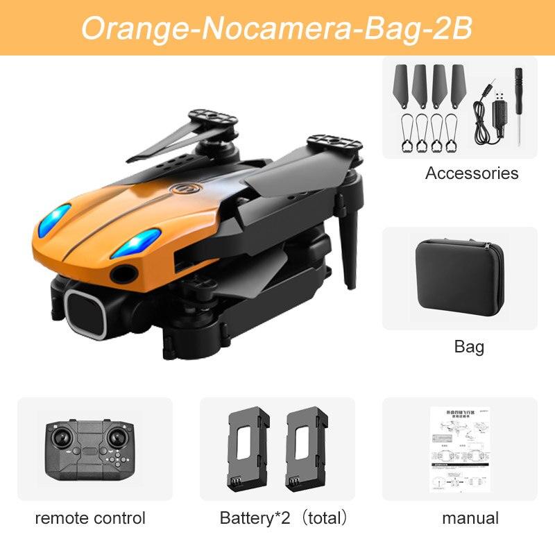 KBDFA KY907 Mini Drone - 4K HD Dual Camera Drone Automatic Obstacle Avoidance Foldable Quadcopter FPV Height Keep RC Dron Toy Gift - RCDrone