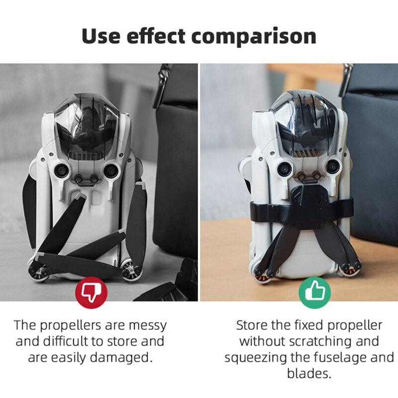 Propeller Holder Fixer Stabilizers for DJI Mini 3 Pro - Props Wings Protective Blade Strap Drone Accessories - RCDrone