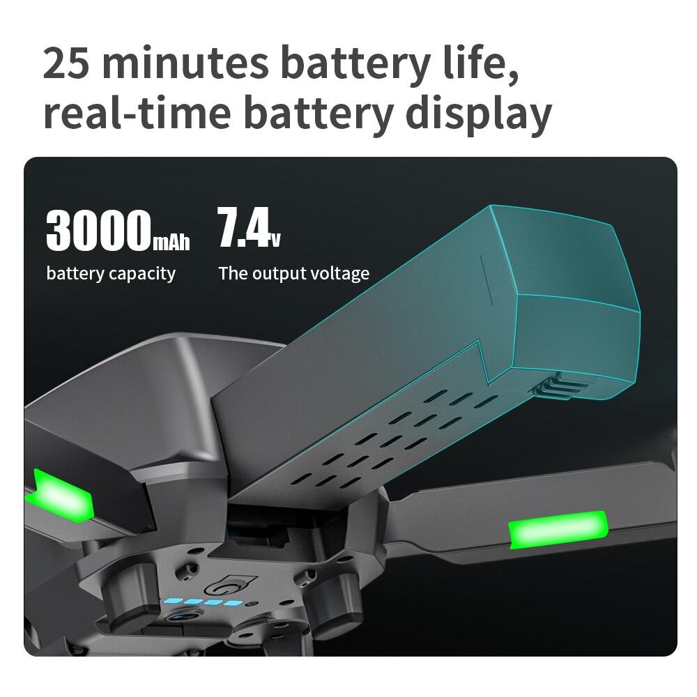 L106 Pro 3 Drone - 4K HD Profesional 3-Axis Gimbal 4K HD Dual Camera 5G GPS Dron Wifi FPV Brushless Motor RC Quadcopter VS L900 Pro Professional Camera Drone - RCDrone