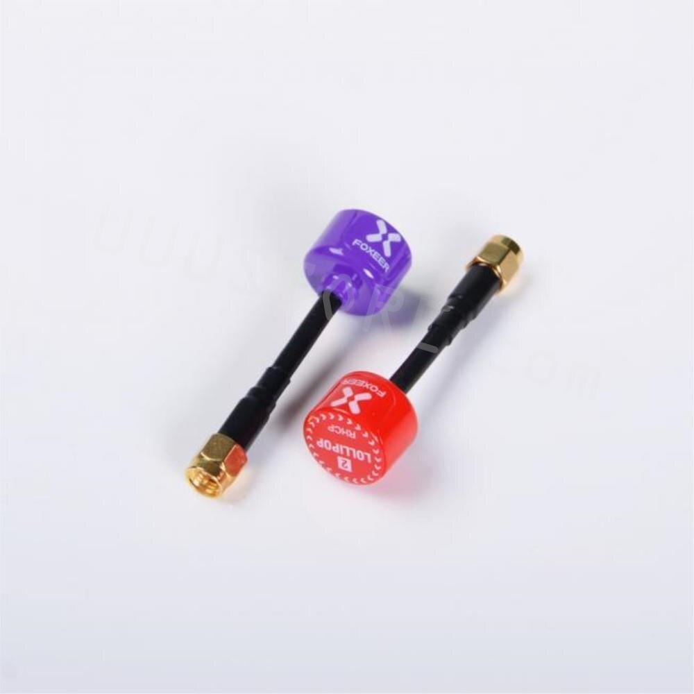 2pcs Foxeer Lollipop 2 5.8G Super Mini FPV Antenna 2.5Dbi RHCP UFL/MMCX for RC FPV Racing Drone Multirotor - RCDrone