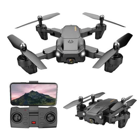 S27 Drone - RC Quadcopter Helicopter with 4K HD Camera Optical flow WIFI FPV Racing Dron Wide Angle Foldable Toy RTF - RCDrone
