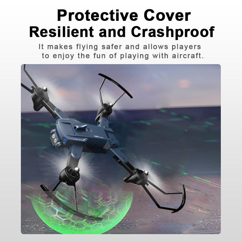 M6 Drone - Three-sided Obstacle avoidance Drone 4K Professional HD Camera Aerial Photography Foldable Quadcopter Airplane Remote toys - RCDrone