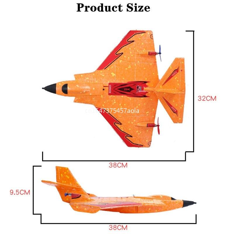 X320 3-1 RC Plane - Water, land and air remote control glider EPP foam remote control aircraft with LED light flight time Remote control plane - RCDrone