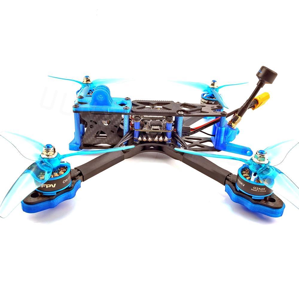 DarwinFPV Darwin240 FPV Drone - PNP Johnny 5 Quadcopters 5Inch 240mm F4 FC 50A ESC 5.8G VTX 1500TVL Camera 2207 2400KV Motor - RCDrone