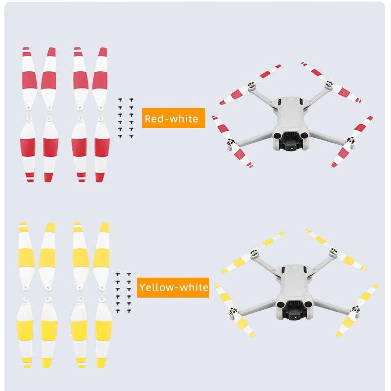 16PCS Replacement Propeller for DJI Mini 3 PRO Drone 6030Light Weight Props Blade Wing Fans Accessories Spare Parts Screw Kits - RCDrone