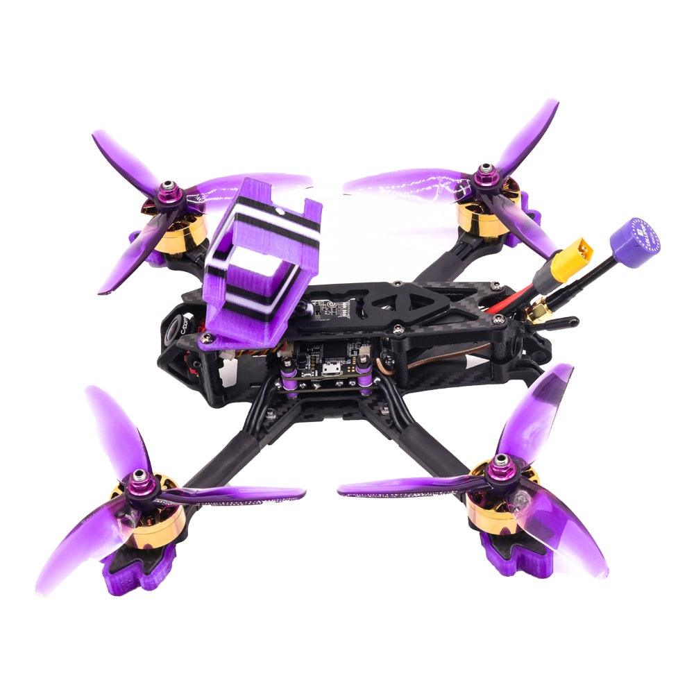 TCMMRC LAL5 Racing Drone - 4K HD 2307 2450KV Radio Control Drone Kit Wheelbase 225mm Freestyle FPV Racing Drone with Caddx Camera 60A ESC - RCDrone