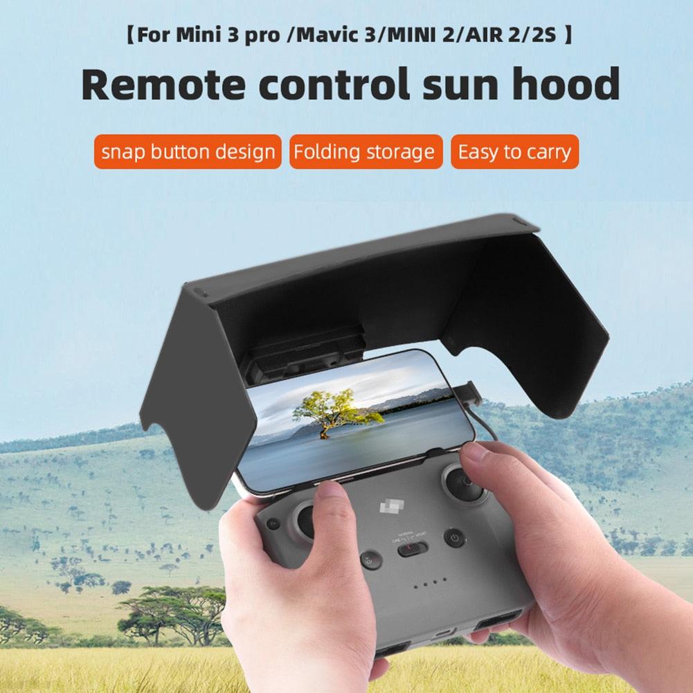 DJI RC2 Remote Silicon Cover with optional sunhood - Drone Accessories  Australia