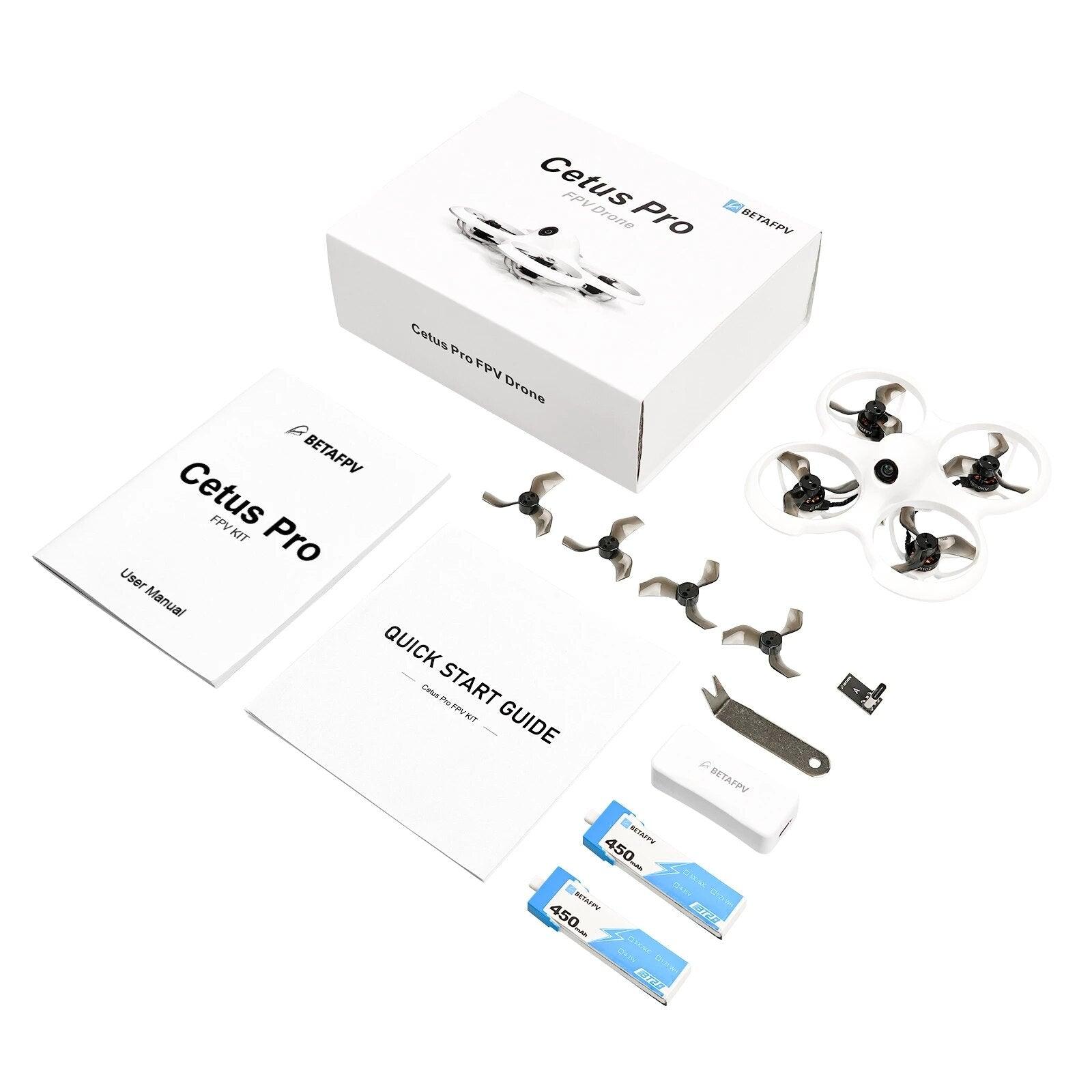 BETAFPV Cetus X FPV Kit 1S 800TVL Brushless FPV Drone LiteRadio 3