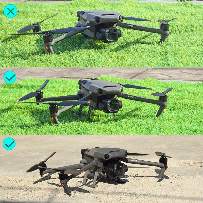 Landing Gear for DJI Mavic 3 - Quick Release Foot Leg Extender Long Leg Protector Stand for DJI Mavic 3/3 Cine Drone Accessories - RCDrone