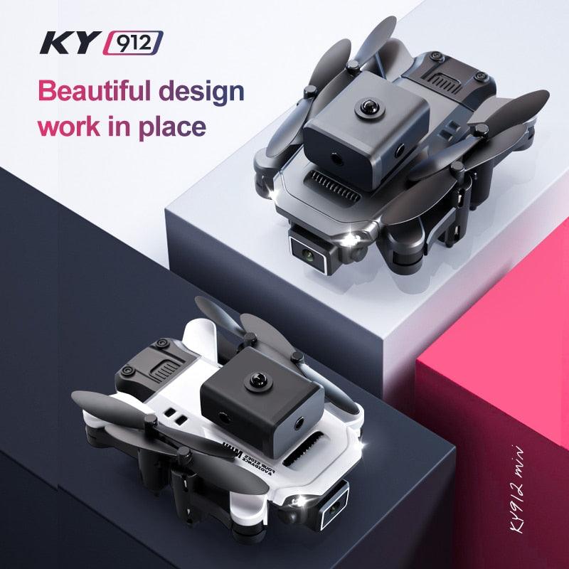 XYRC KY912 Mini Drone - 4K HD Camera Four-sided Obstacle Avoidance Air Pressure Fixed Height Professional Foldable Quadcopter Toys - RCDrone