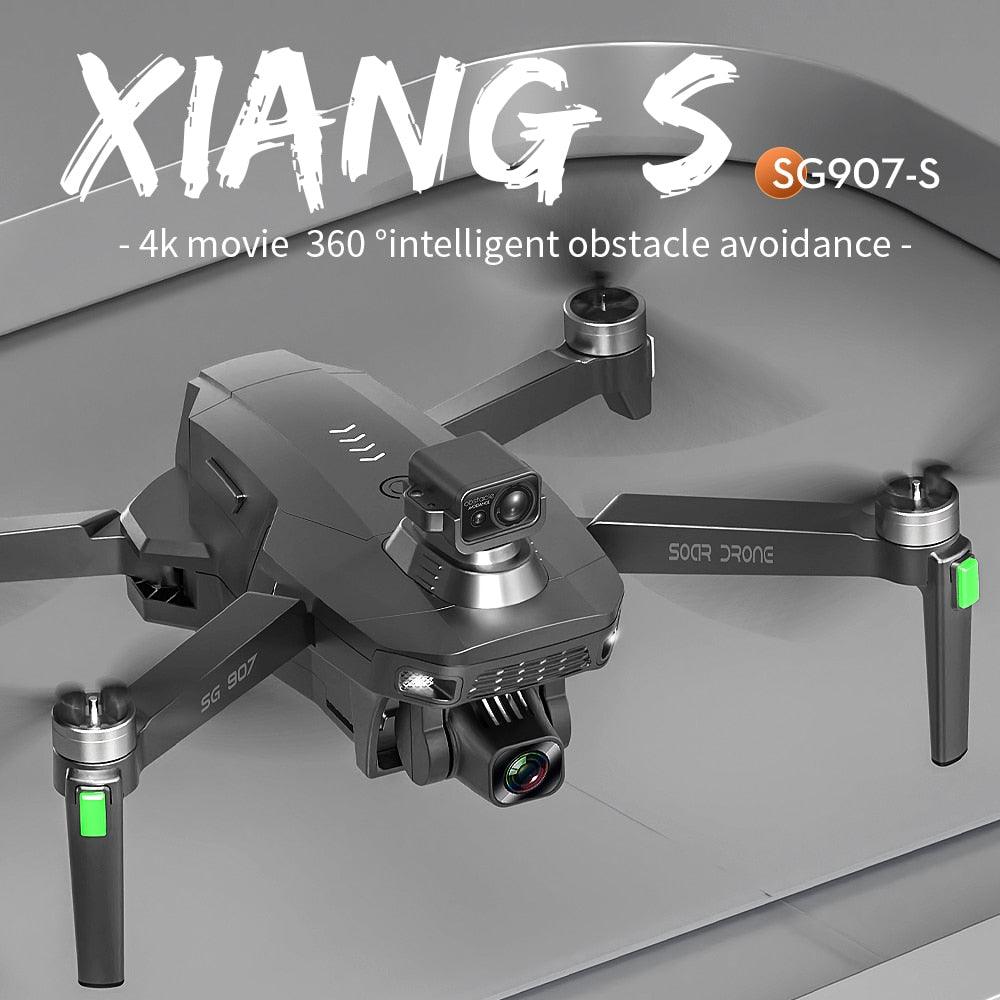 SG907S Drone - 4K HD GPS Auto-Return High Performance Obstacle Avoidance Long Range Remote Control Aircraft Plane Toy Professional Camera Drone - RCDrone