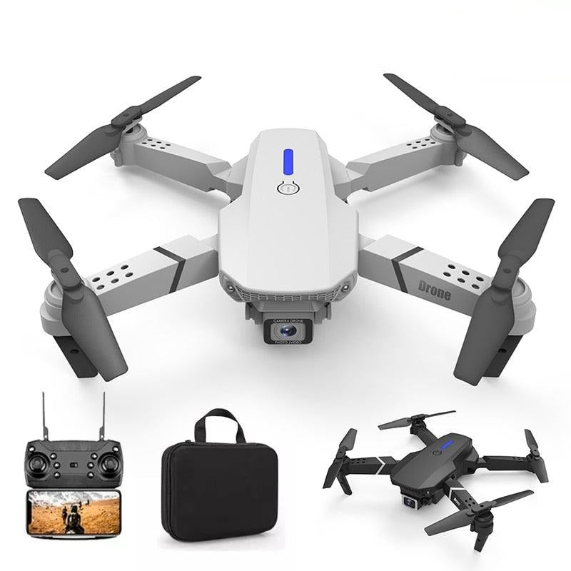 2022 New Mini Drone With Wide Angle HD Drone 4k Profesional Dual Camera  WiFi Fpv RC Plane Foldable Quadcopter Dron Gift Toys