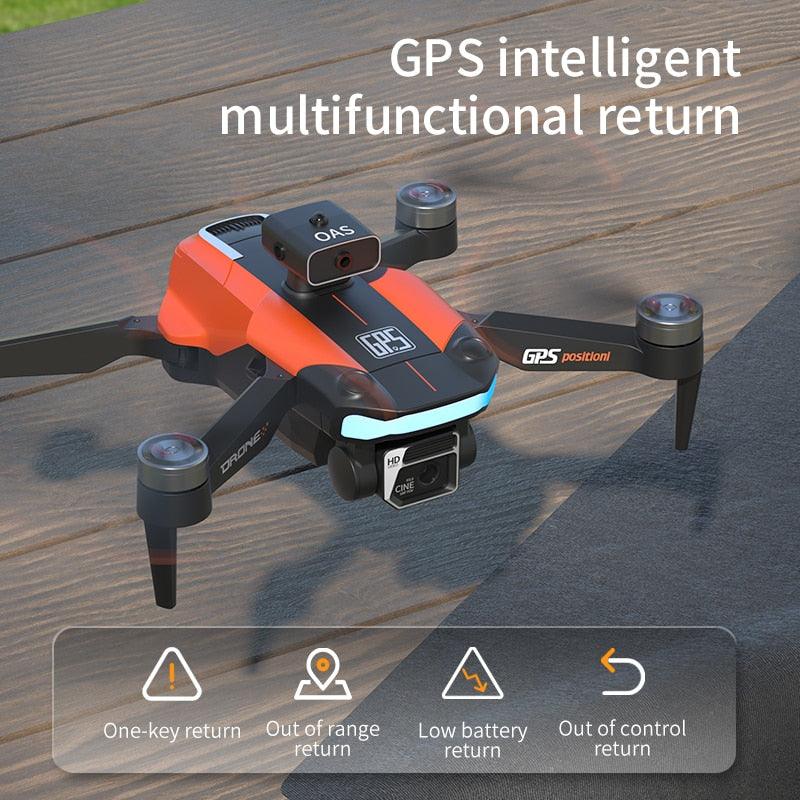 JJRC X26 Drone - GPS RC Drone Intelligent Obstacle Avoidance Foldable Drone 2.4G WIFI FPV 6K HD EIS HD Dual-Cameras RC Quadcopter Gift Toy - RCDrone