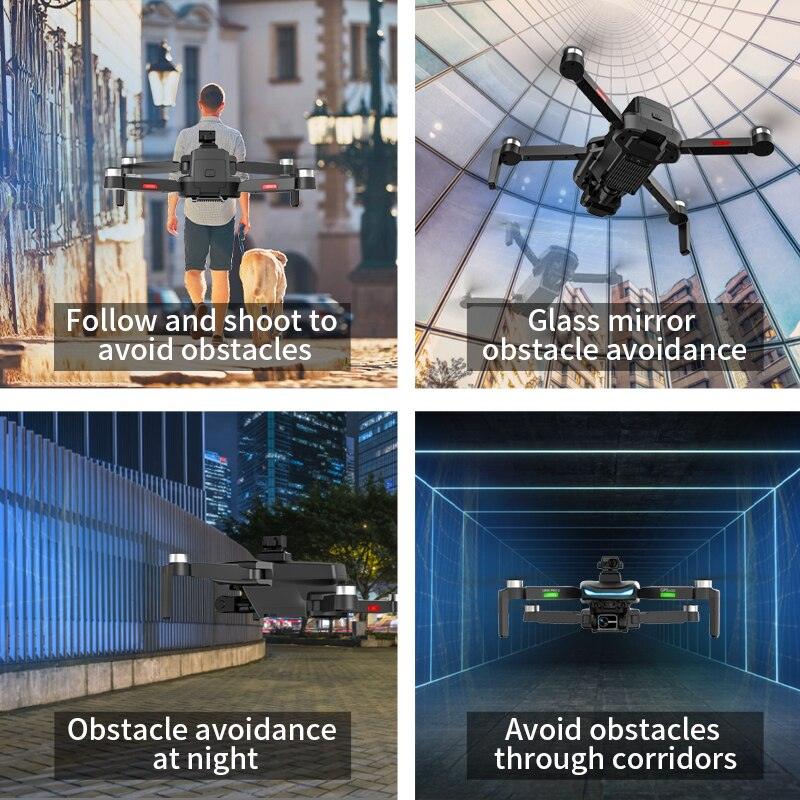 2023 L800 Pro2 Drone - GPS Professional 4K HD Dual Camera Laser Obstacle Avoidance Three-Axis Gimbal Brushless Foldable Quadcopter Professional Camera Drone - RCDrone