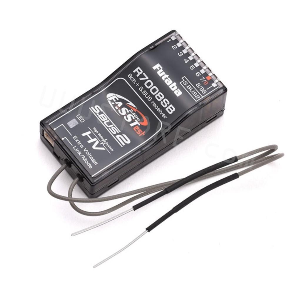 Futaba R7008SB Receiver - 8CH S.Bus2 SBUS FASSTest 2.4G Receiver for 14SG/18MZ/18SZ FPV Drone Radio Controller Airpalne Helicopter - RCDrone