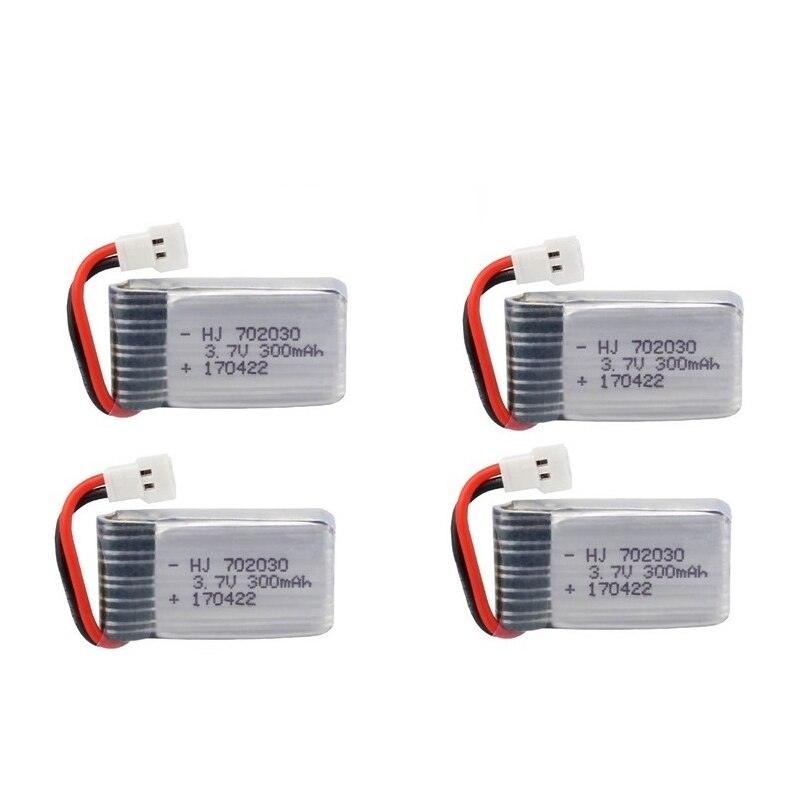 3.7V 300mAh Lipo Battery for FQ777 FQ17WUdi U816 U830 F180 E55 Hubsan H107 Syma X11C FY530 RC Drone Battery UAV battery charger - RCDrone
