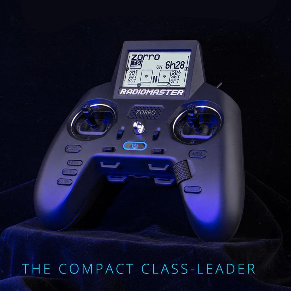 RadioMaster Zorro CC2500 Hall Handle Remote Control - JP4IN1 ELRS TX High Frequency RX SERIES QUADCOPTER FPV DRONES CONTROLLER - RCDrone