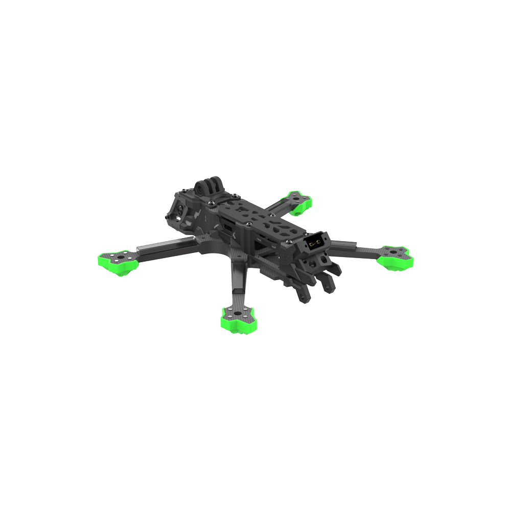 iFlight Nazgul Evoque F5 V2 Frame Kit - 5inch F5D/F5X HD/Analog(Squashed-X / DeadCat) with 6mm arm for FPV parts - RCDrone