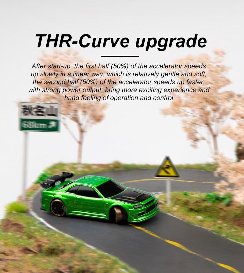 Turbo Racing C64 1:76 Drift RC Car With Gyro Radio Full Proportional Remote Control Toys RTR Kit For Kids and Adults Toy C74 C73 - RCDrone