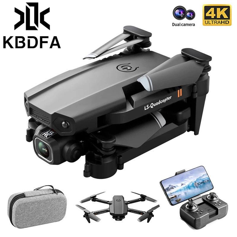KBDFA XT6 Mini Drone - 4K 1080P HD Camera WiFi FPV Air Pressure Altitude Hold Foldable Quadcopter RC Drone Children's Toy Boy Gift - RCDrone