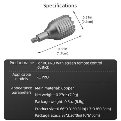 Controller Sticks Joystick for DJI Mini 3 Pro/Air 2S/Mavic 3 Classic Cine RC Pro Smart Remote Control Thumb Rocker Replacement - RCDrone