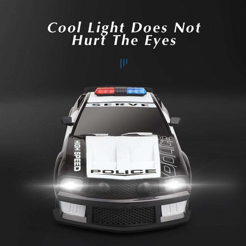 Super Fast Police RC Car - 1/12 Big 2.4GHz Remote Control Cars Toy with Lights Durable Chase Drift Vehicle toys for boys kid Child - RCDrone