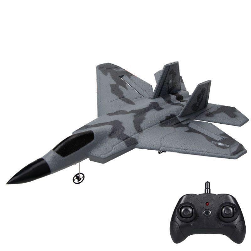 FX-622 F22 RC Plane - 2.4G Remote Control Fighter Hobby Plane Glider Airplane EPP Foam Toys RC Plane Kids Gift - RCDrone