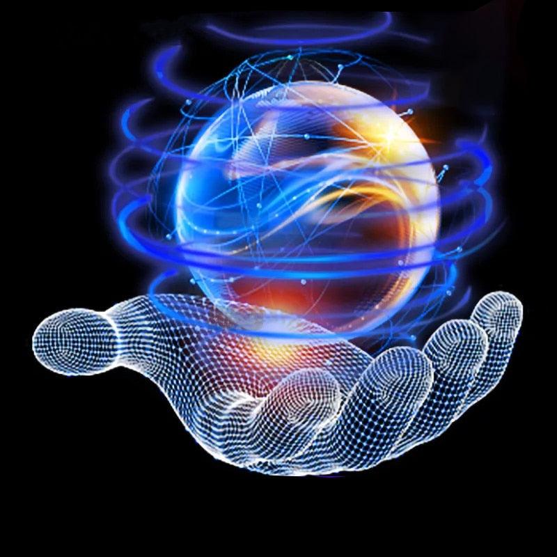 Boule Volante Lumineuse, Magique Mini Drone Enfant 360 ° Rotation M