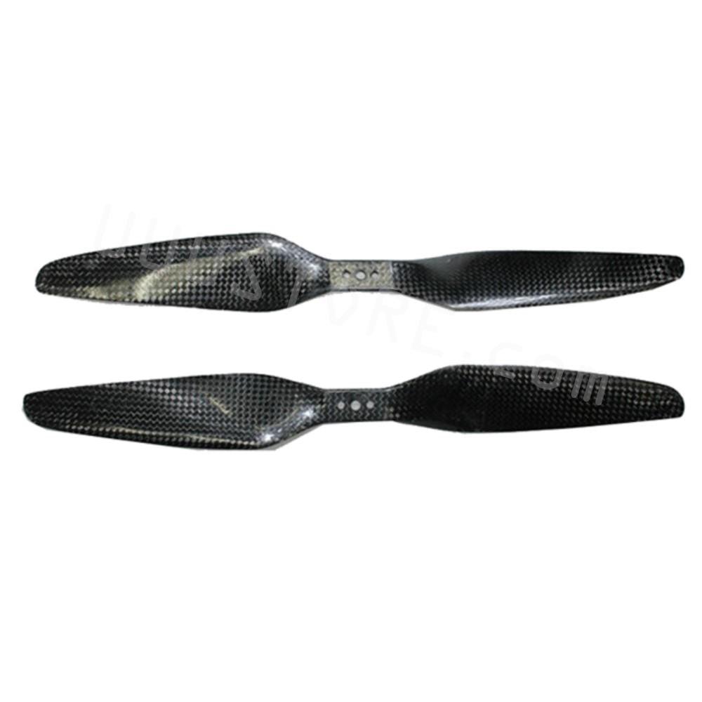 14x5.5 3K Carbon Fiber 1455 propeller clockwise 1455 CF props for Multicopter four rotor Hexacopter - RCDrone