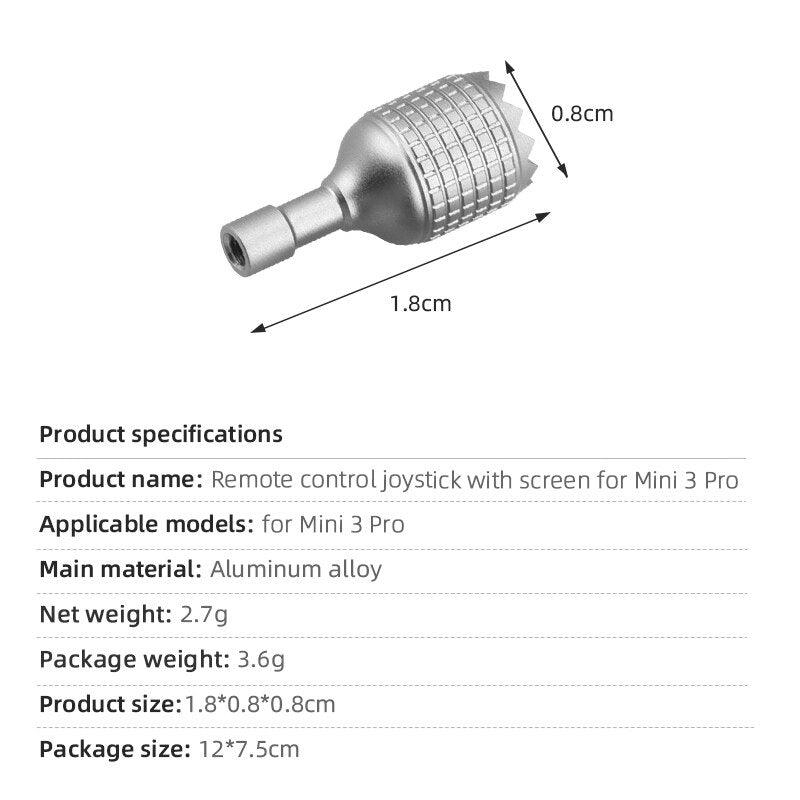 Rocker Joystick for DJI Mini 3 PRO Drone - Remote Control Sticks Thumb for Mini 3 PRO DJI RC Accessories - RCDrone