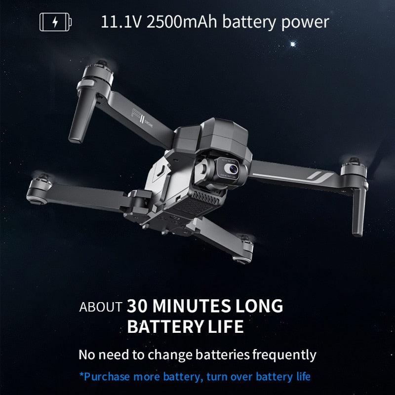 SJRC F11 / F11S Pro Drone - With 4K HD Camera 3KM WIFI GPS EIS 2-axis Anti-Shake Gimbal FPV Brushless Quadcopter Professional RC Dron Professional Camera Drone - RCDrone