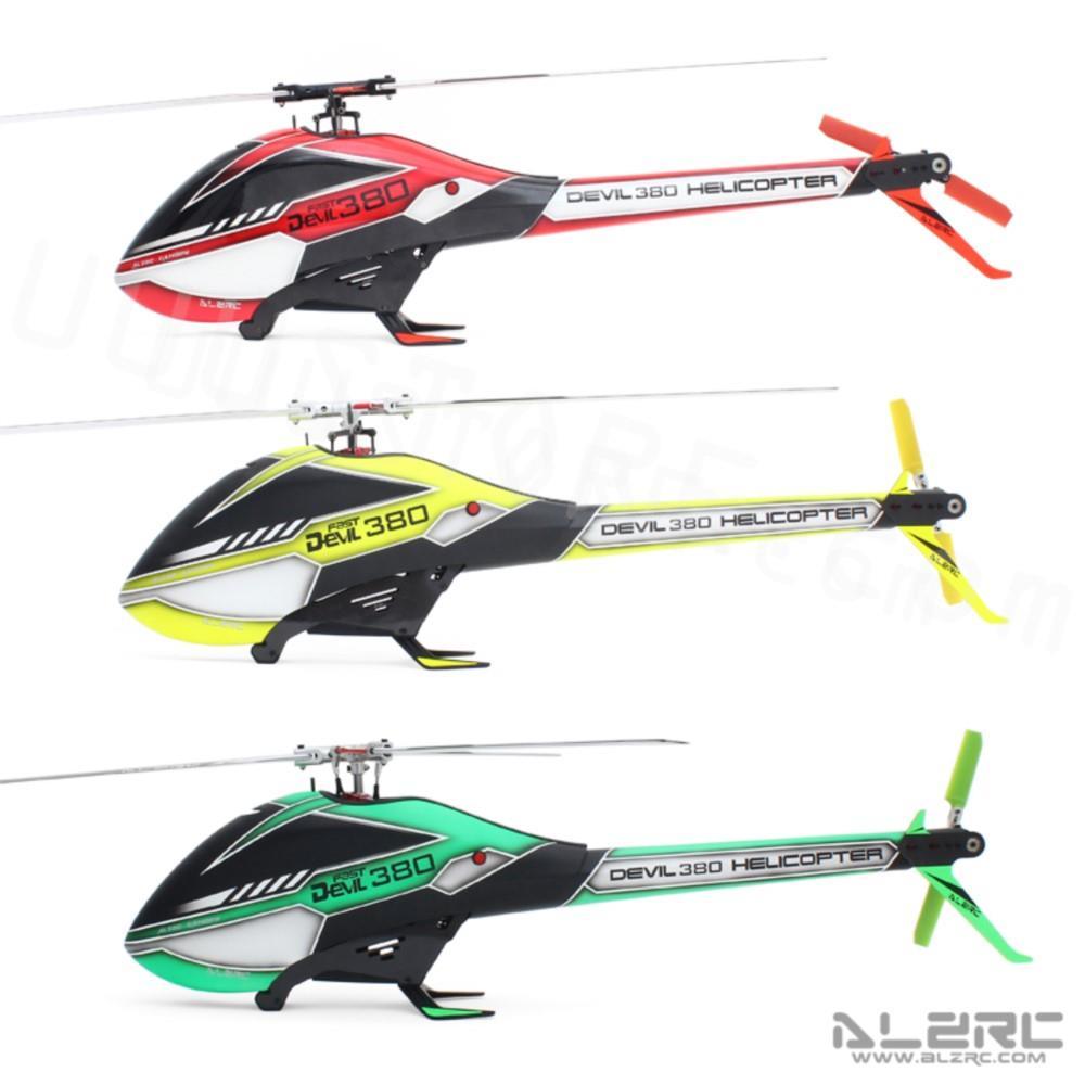 2023 New ALZRC Devil 380 Fast FBL 3D Flying RC Helicopter Super