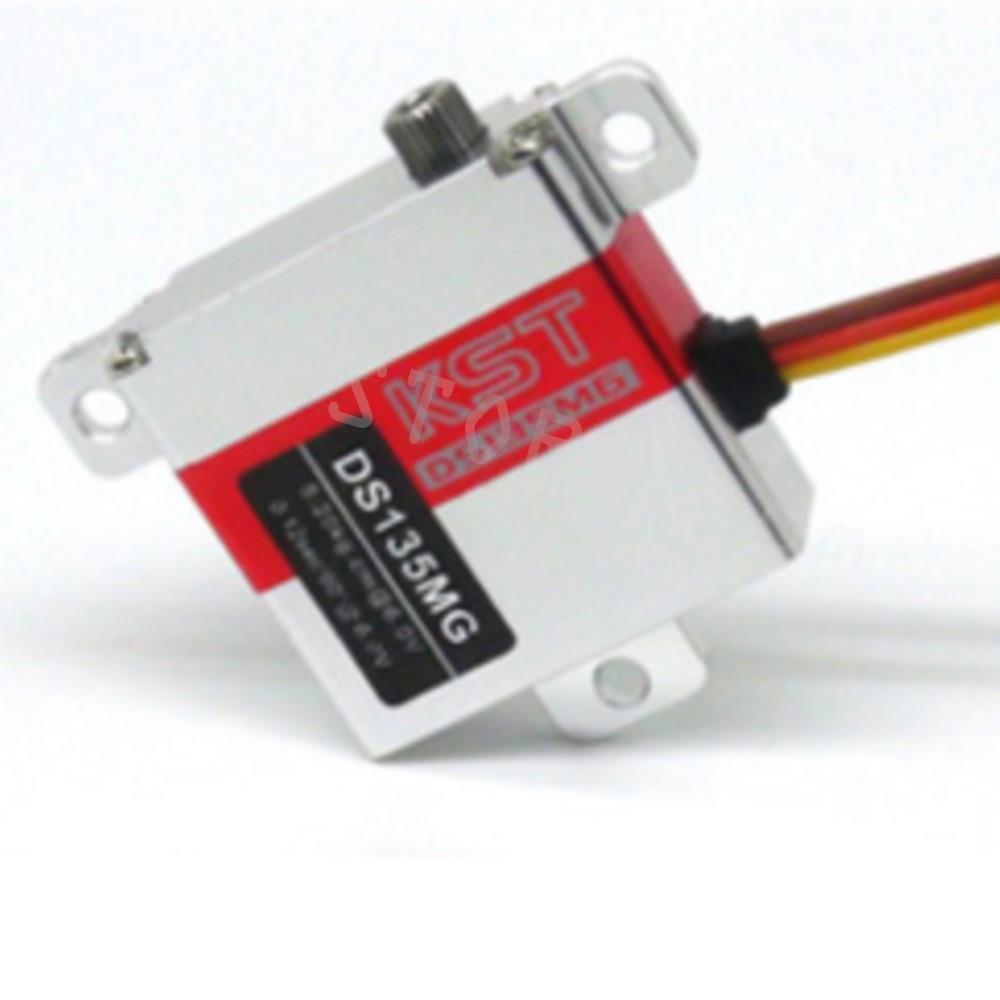 Genuine KST DS135MG Metal Gear 23g/ 5.2kg/ 0.12 sec Digital Servo for RC Glider Model - RCDrone
